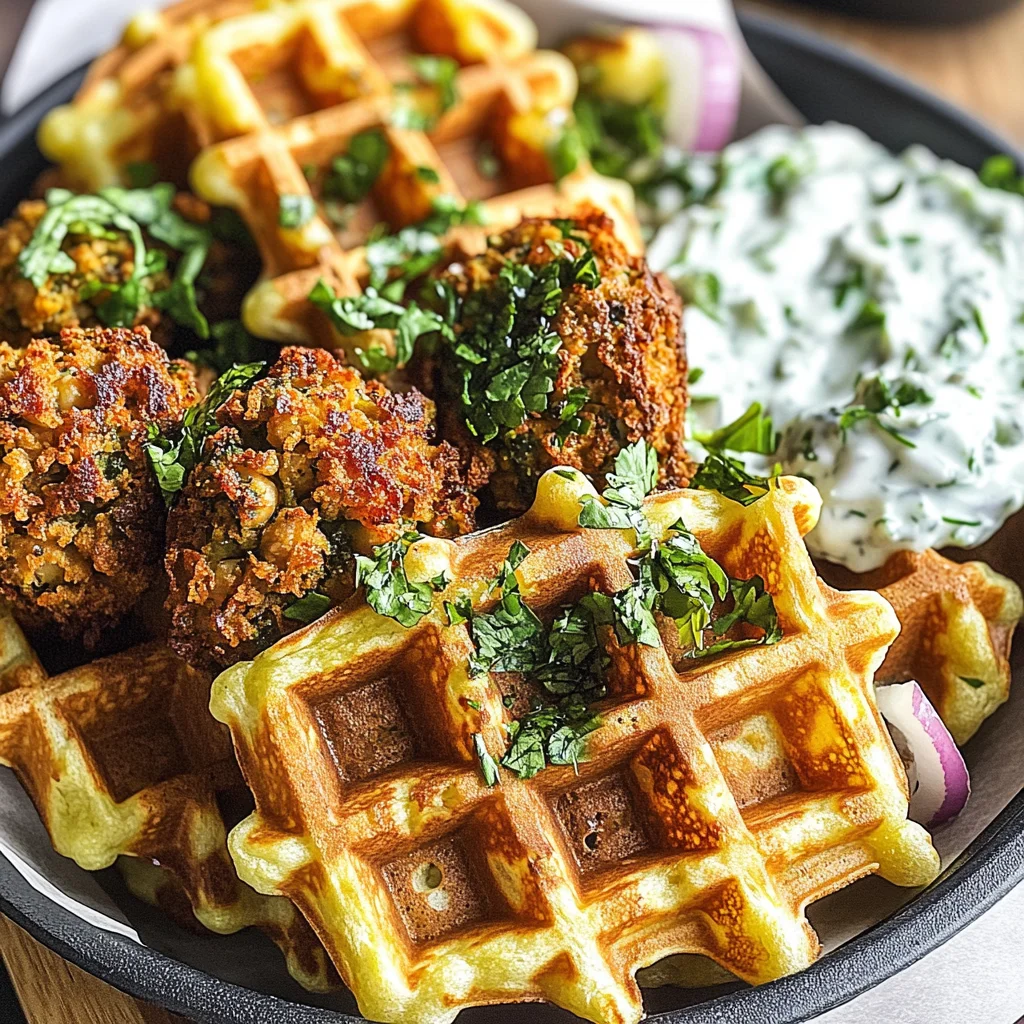 Waffle Falafel