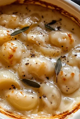 Anthony Bourdain's Creamed Pearl Onions with Sage and Thyme Recipe