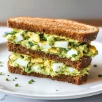 Avocado Egg Salad Sandwich