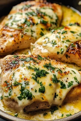 Baked Garlic Butter Chicken with Mozzarella