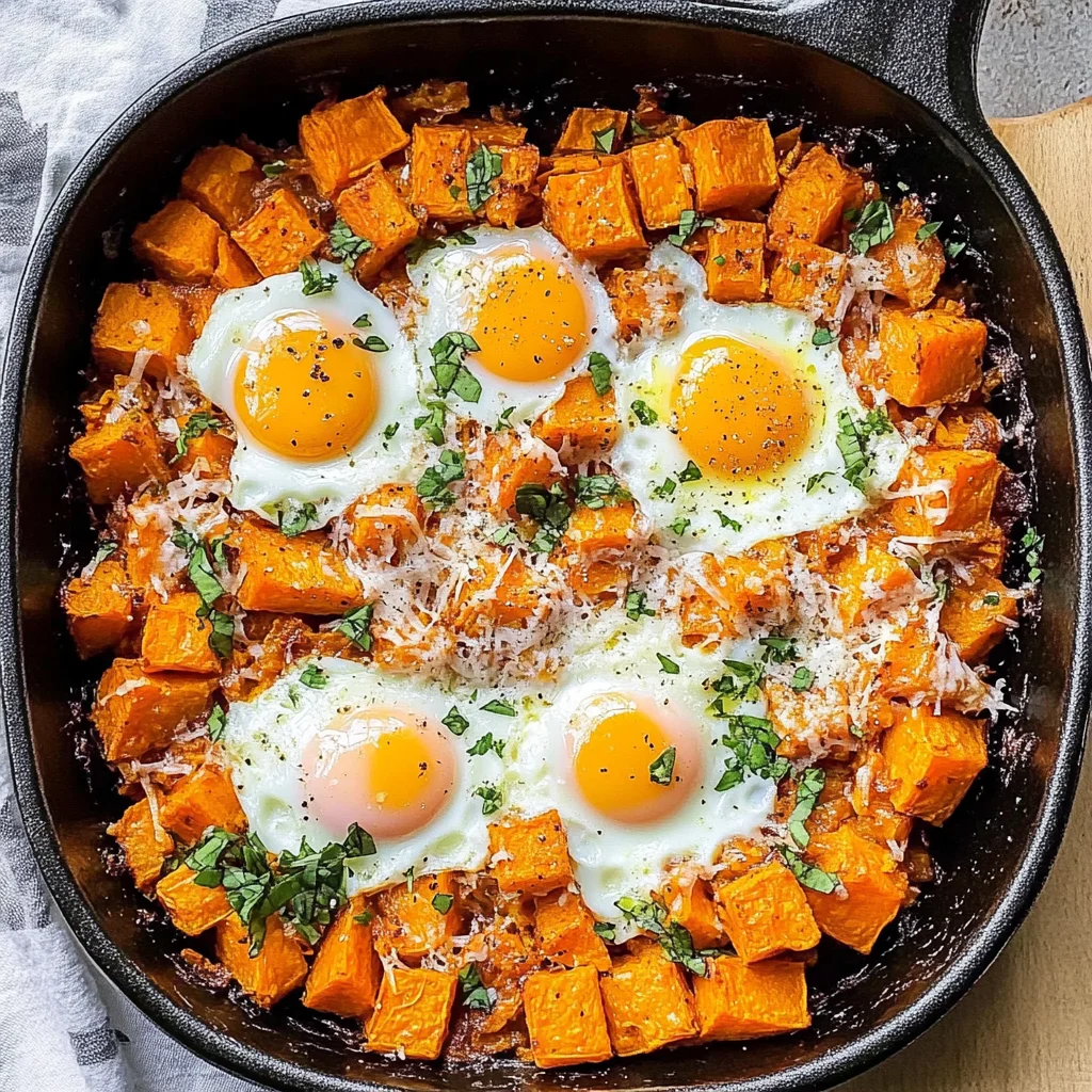 Baked Sweet Potato Hash