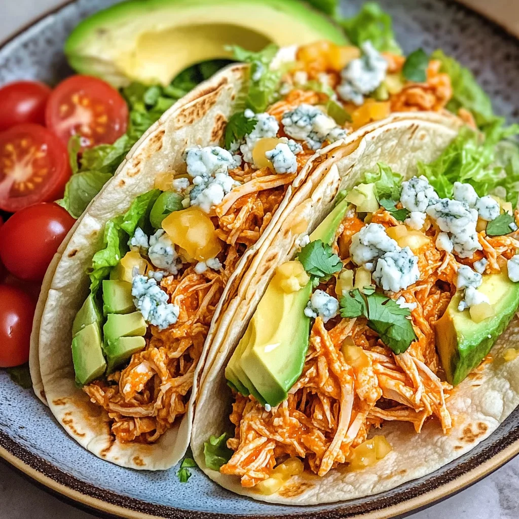 Buffalo Chicken Tacos