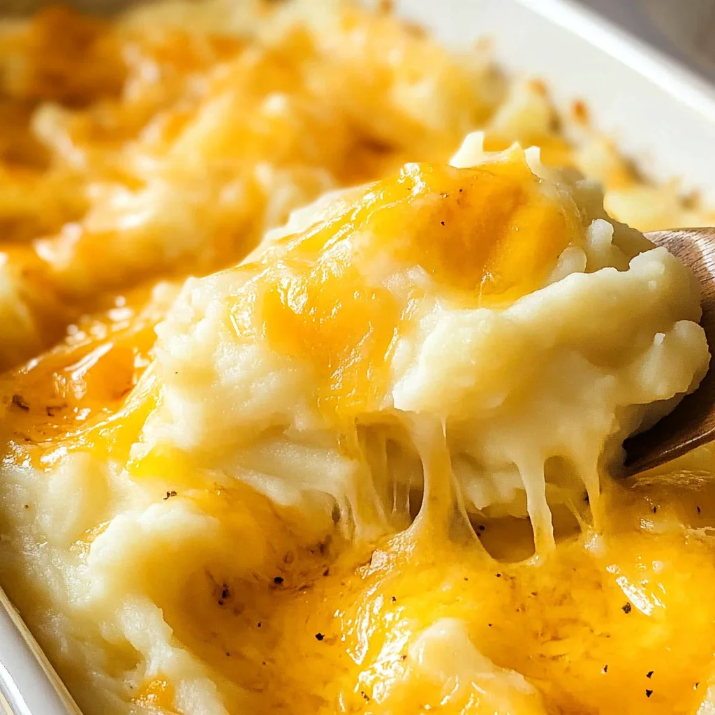 Cheesy Mashed Potatoes
