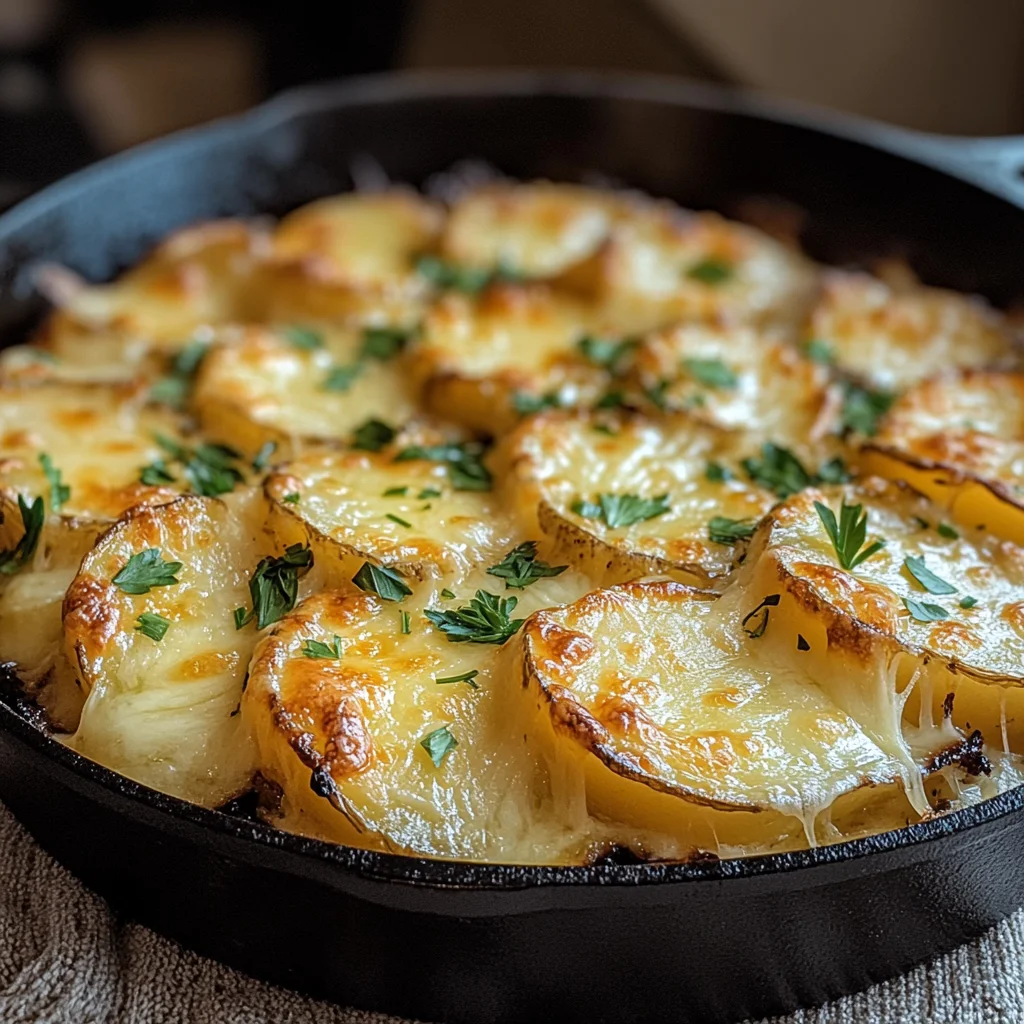 Cheesy Skillet Domino Potatoes: The Perfect Side Dish for Every Occasion