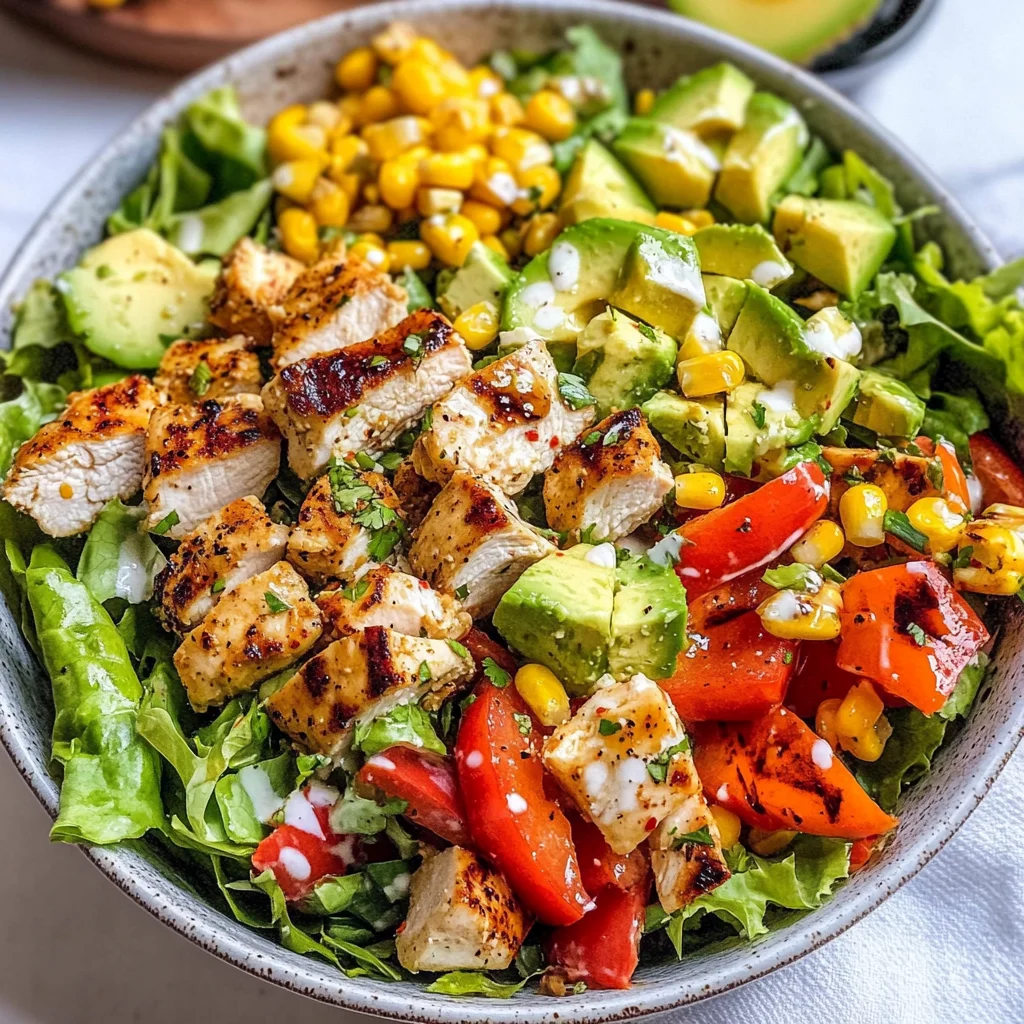 Chicken Chopped Salad