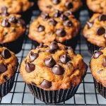Chocolate Chip Sweet Potato Muffins