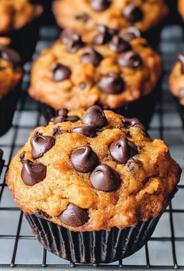 Chocolate Chip Sweet Potato Muffins