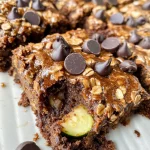 Chocolate Zucchini Oatmeal Bake