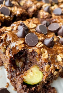 Chocolate Zucchini Oatmeal Bake