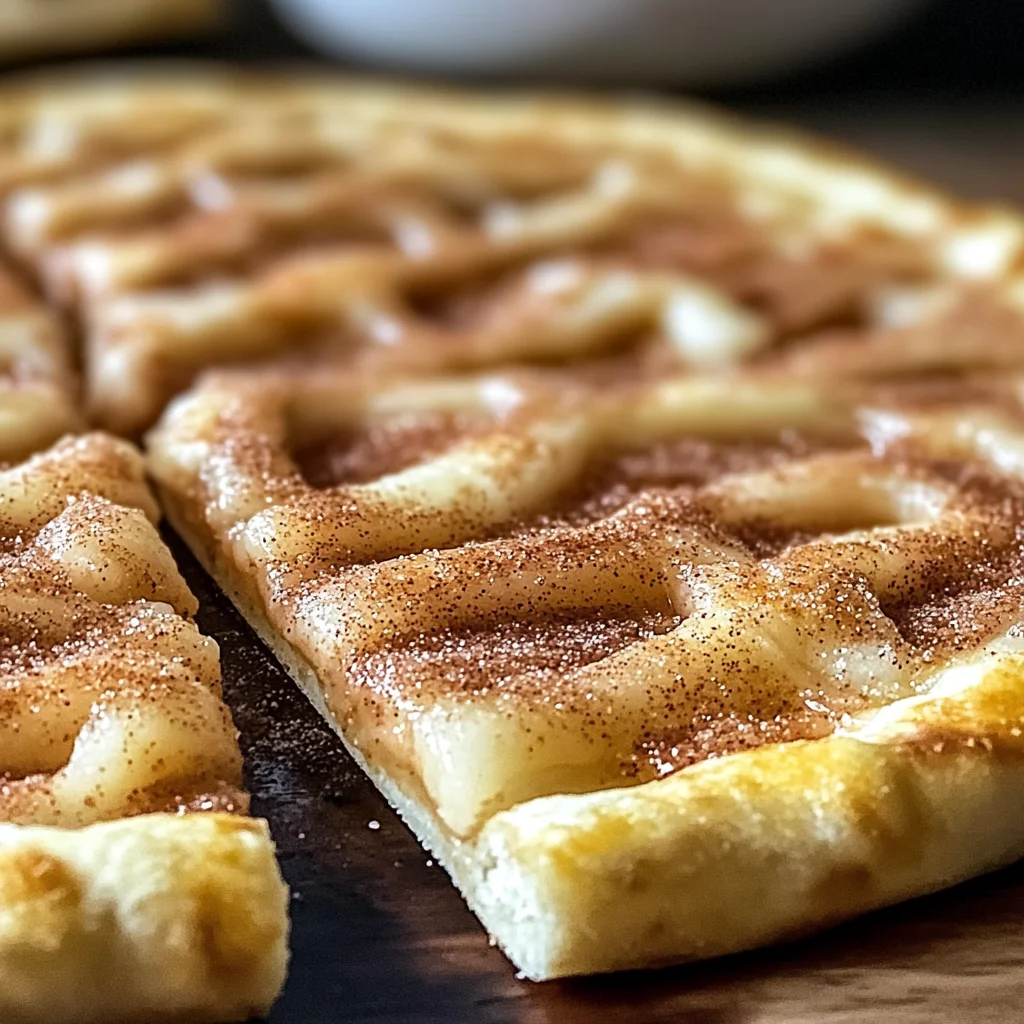 Cinnamon-Sugar Pizza