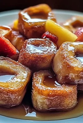 Cinnamon Roll French Toast Bites
