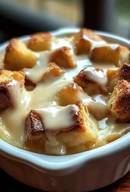 Classic Bread Pudding with Vanilla Sauce Recipe