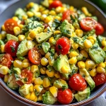 Creamy Avocado Corn Salad