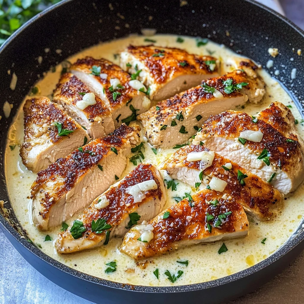 Creamy Garlic Parmesan Chicken