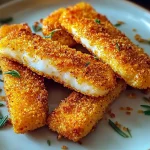 Crispy Baked Fish Sticks - Healthy, Kid-Friendly and Delicious