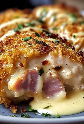 Crispy, Creamy Chicken Cordon Bleu