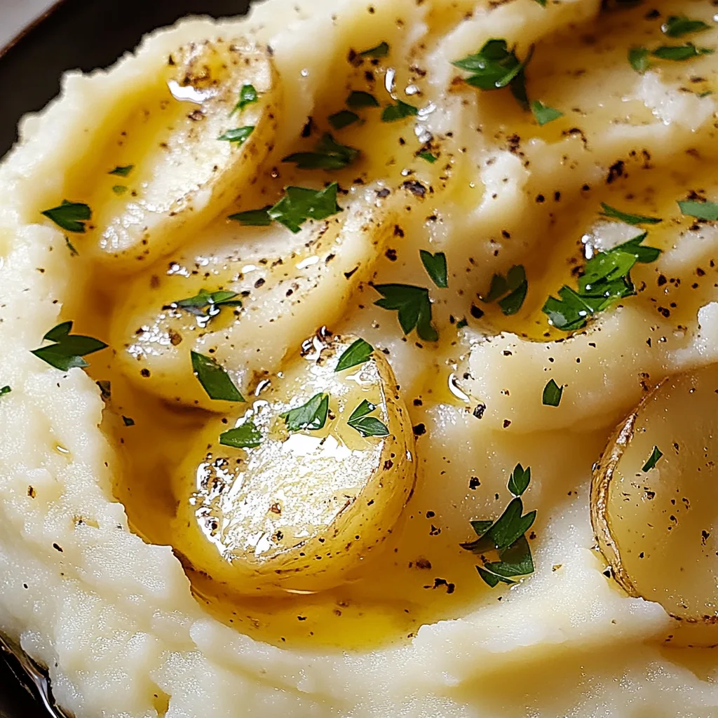 Delicious Roasted Garlic Mashed Potatoes Recipe with Balsamic Twist