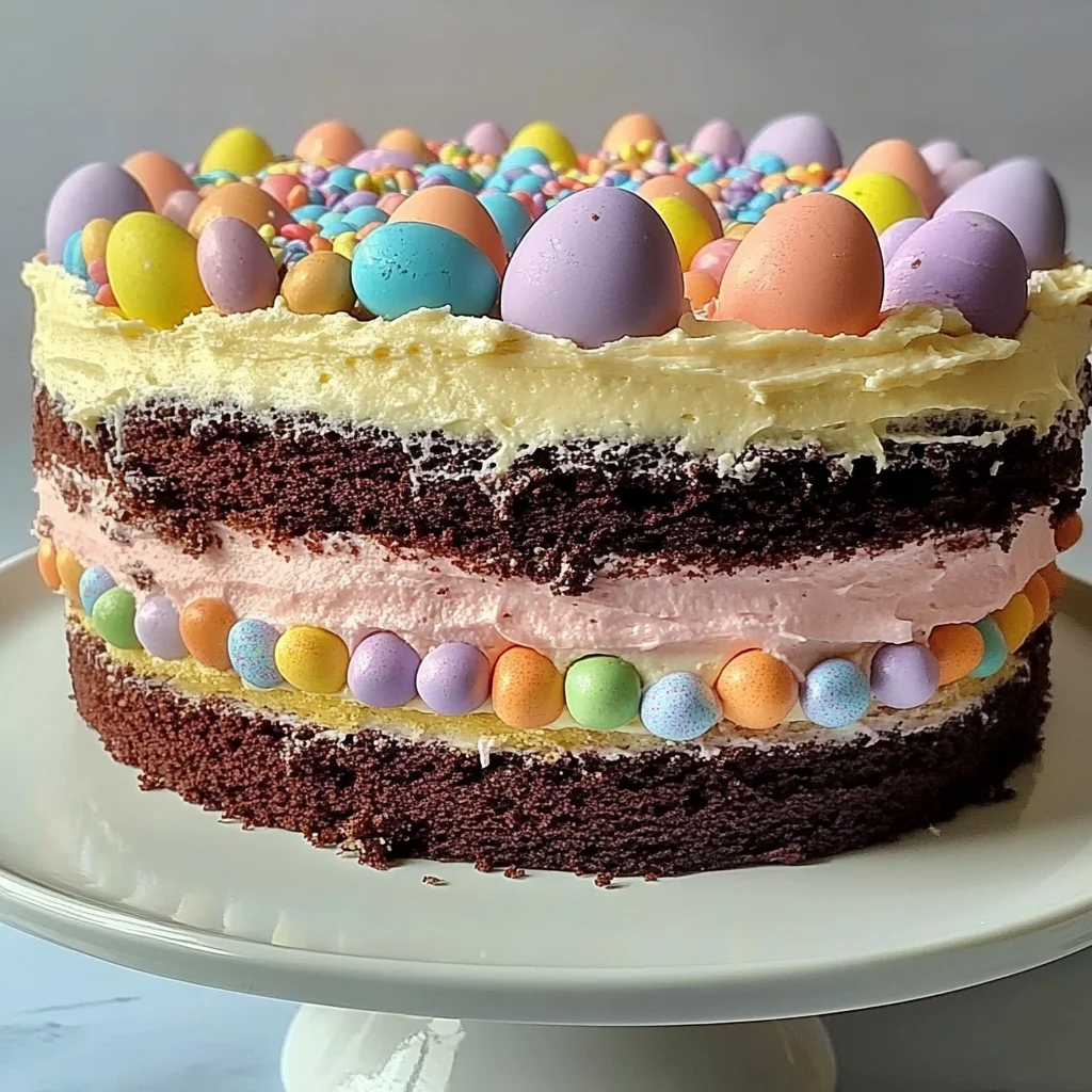 Easter Egg Layer Cake