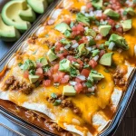Easy Cheesy Ground Beef Enchiladas
