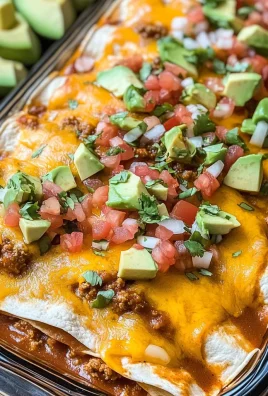 Easy Cheesy Ground Beef Enchiladas