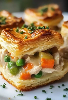 Easy Chicken Pot Pie Bites with Biscuits