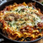 Easy One Pot Skillet Lasagna