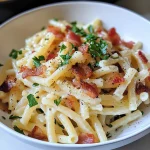 Garlic Bacon Pasta Recipe