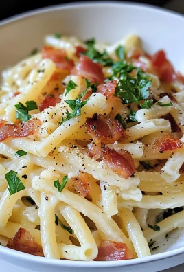 Garlic Bacon Pasta Recipe