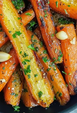 Garlic Herb Roasted Carrots