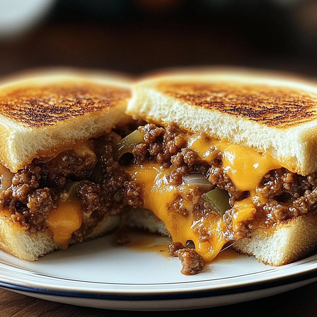 Grilled Cheese Sloppy Joes