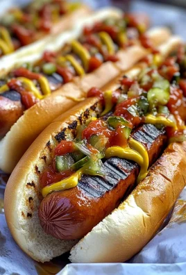 Grilled Hot Dogs for 4th of July