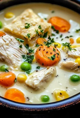 Healthy Chicken Pot Pie Soup