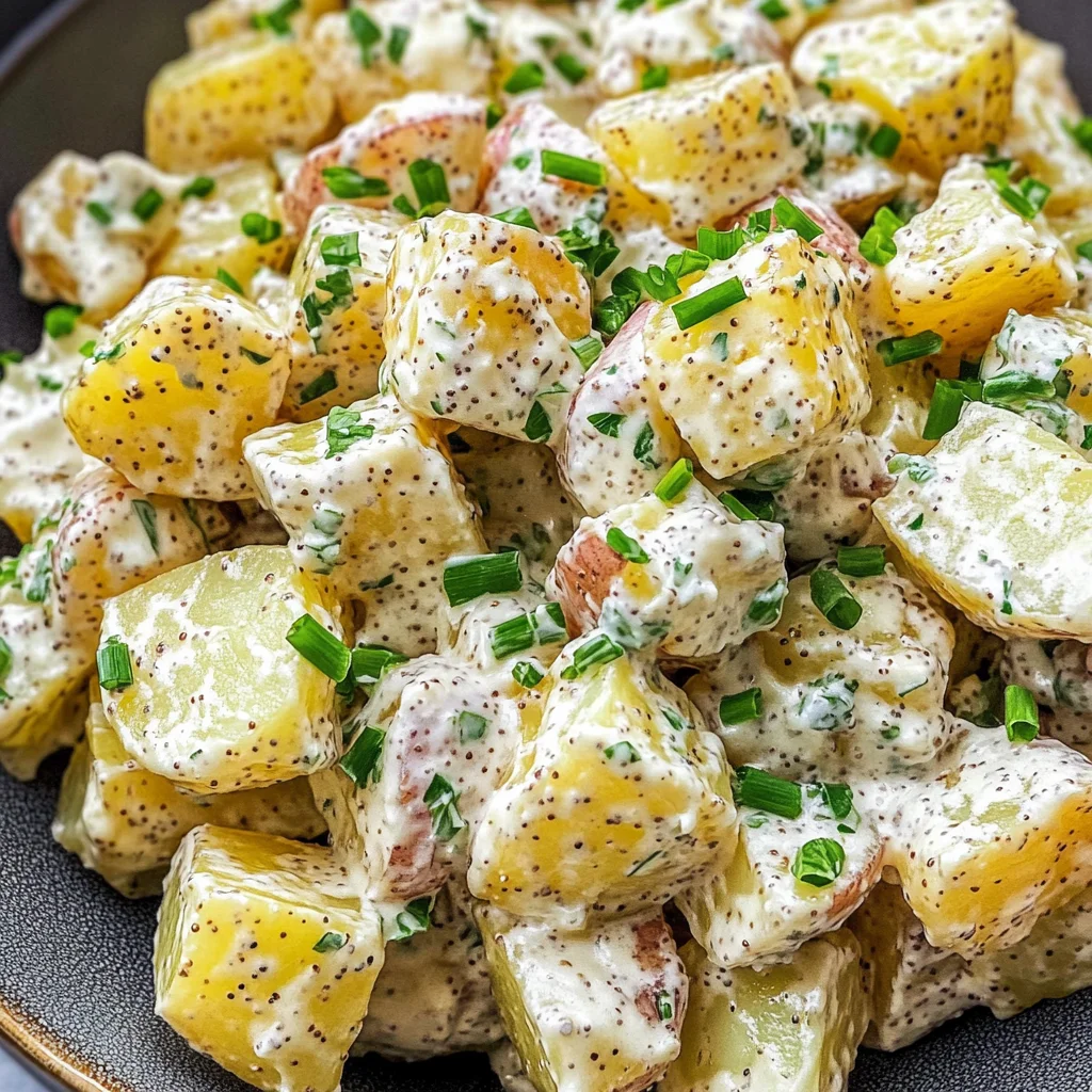 Healthy Mustard Potato Salad