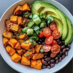 Healthy Sweet Potato Burrito Bowl Recipe