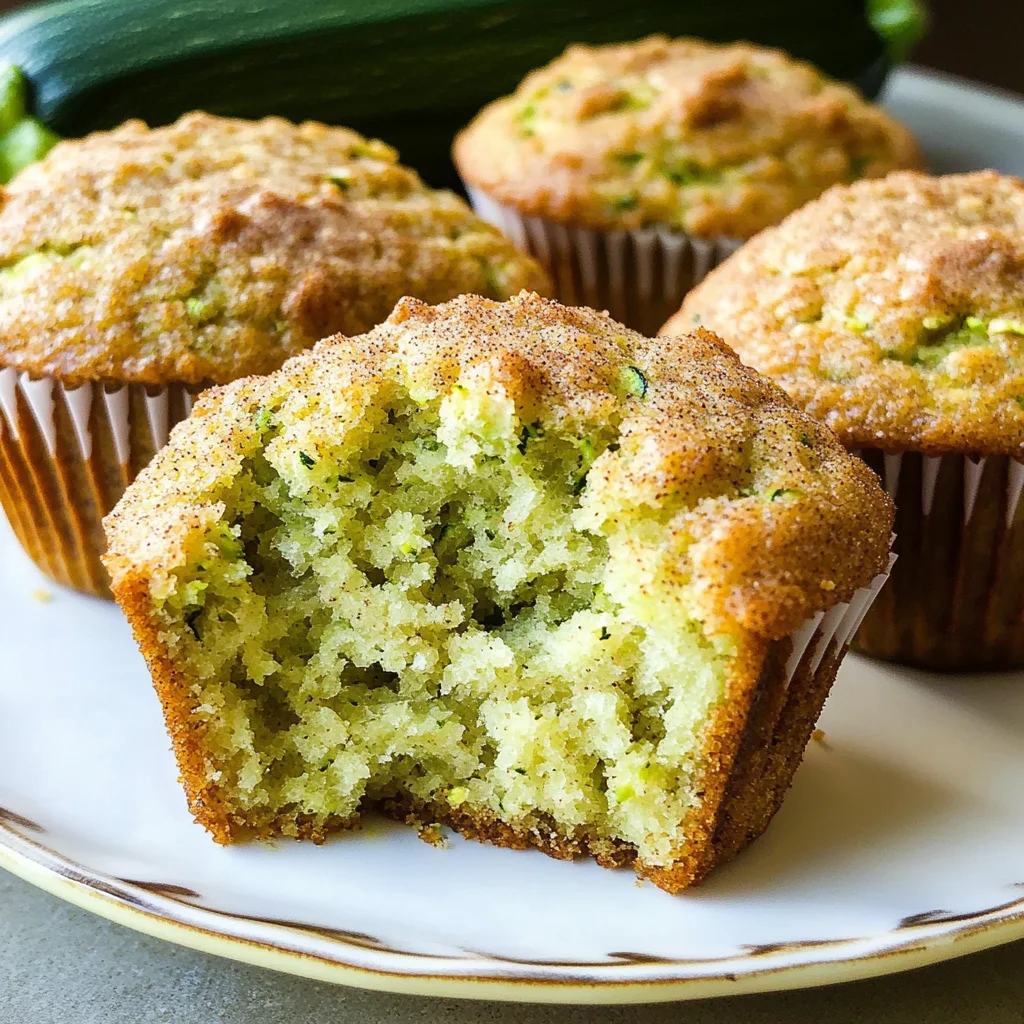 Healthy Zucchini Muffins