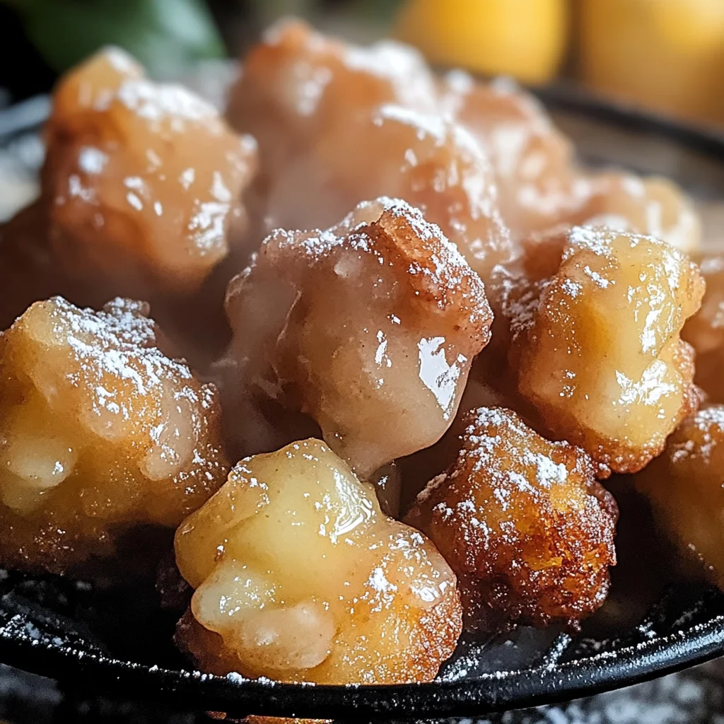 Irresistible Apple Fritter Bites Made Easy