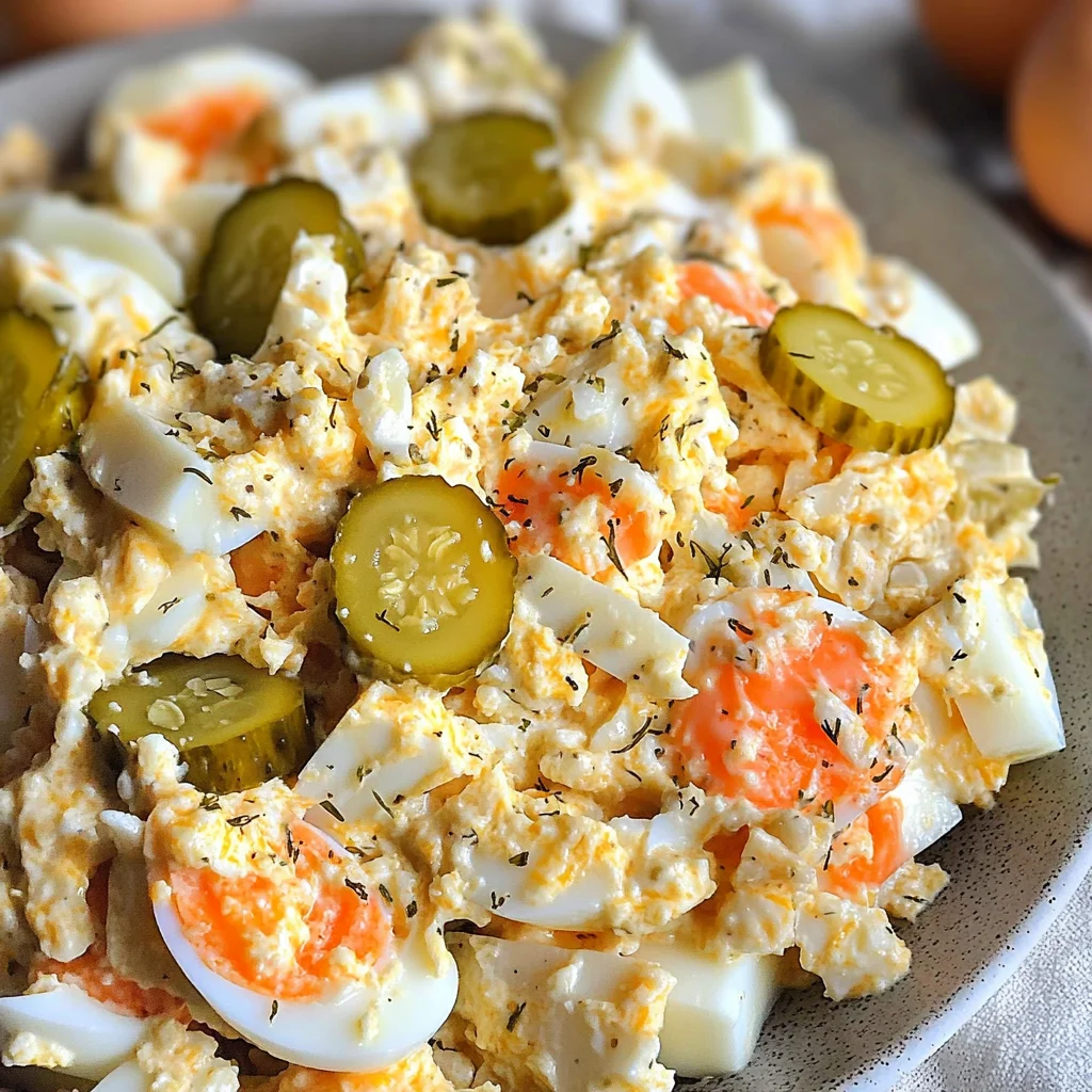 Keto Big Mac Deviled Egg Salad