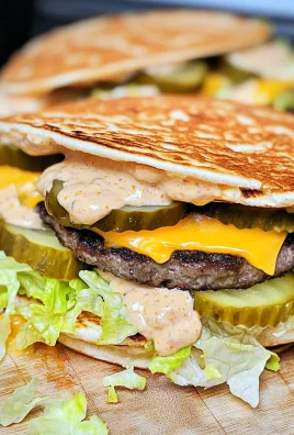 Keto Big Mac Smash Burgers