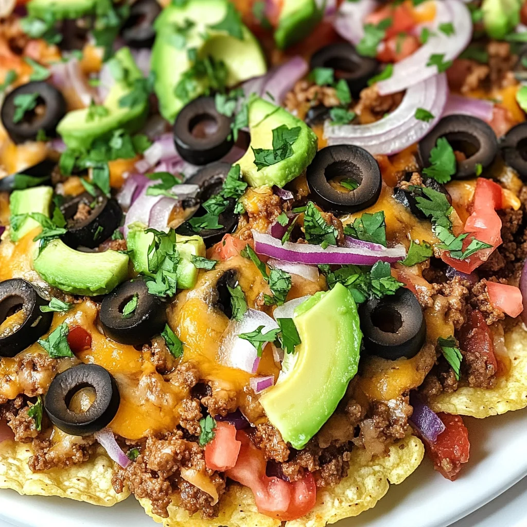 Keto Cauliflower Nachos