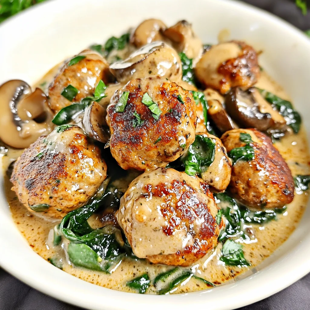 Keto Chicken Meatballs Recipe