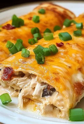 Keto Crack Chicken Enchiladas