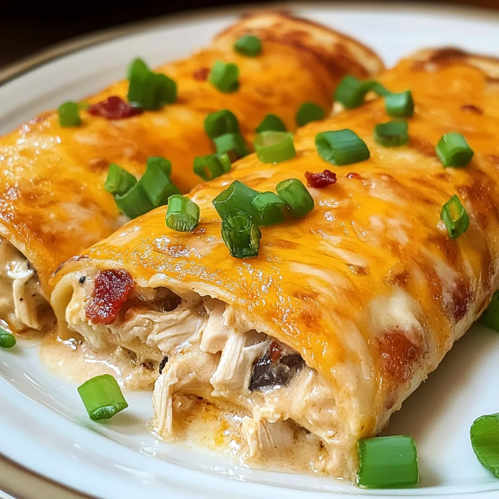 Keto Crack Chicken Enchiladas