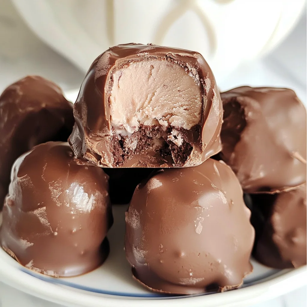 Keto Ice Cream Bites