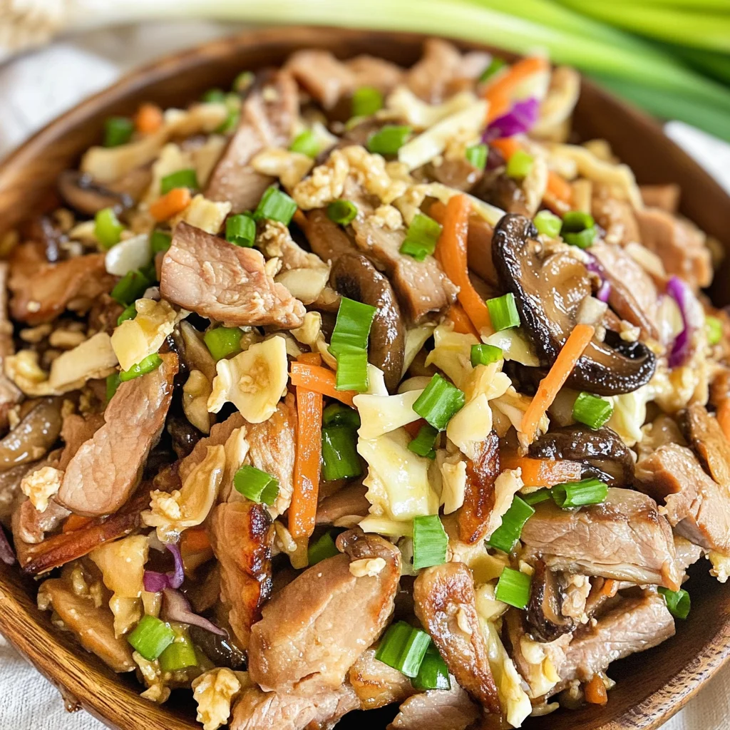 Keto Moo Shu Pork