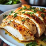 Lemon Garlic Butter Turkey Breast