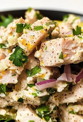Lemon Pepper Tuna Salad