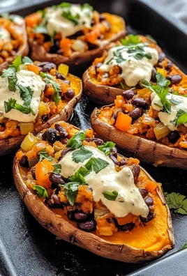 Loaded Sweet Potato Skins