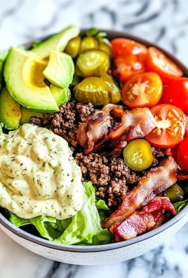 Low-Carb Burger Bowl