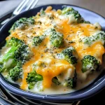 Low-Carb Cheesy Ranch Broccoli Casserole