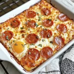 Low-Carb Pizza Casserole